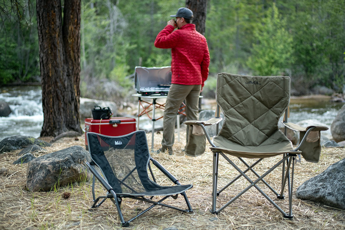 Camping chairs (features)