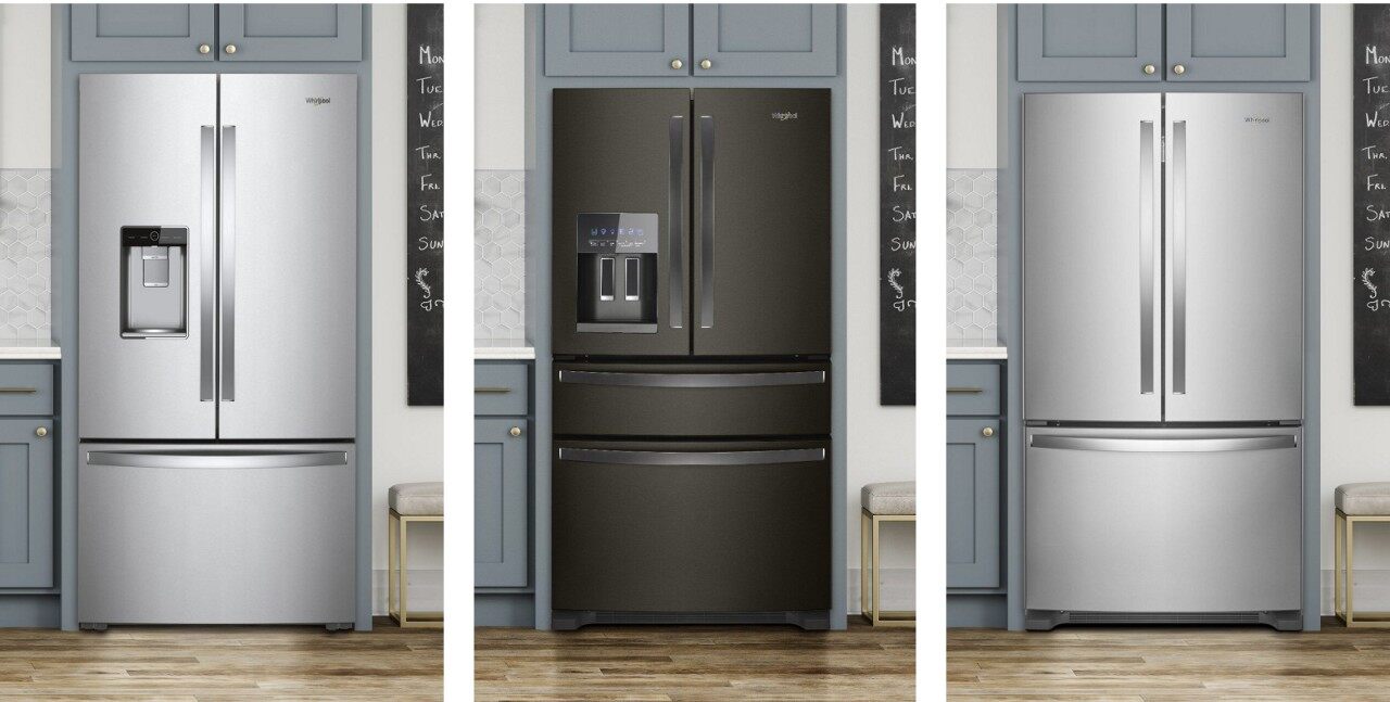 French door, 4-door and 5-door refrigerators