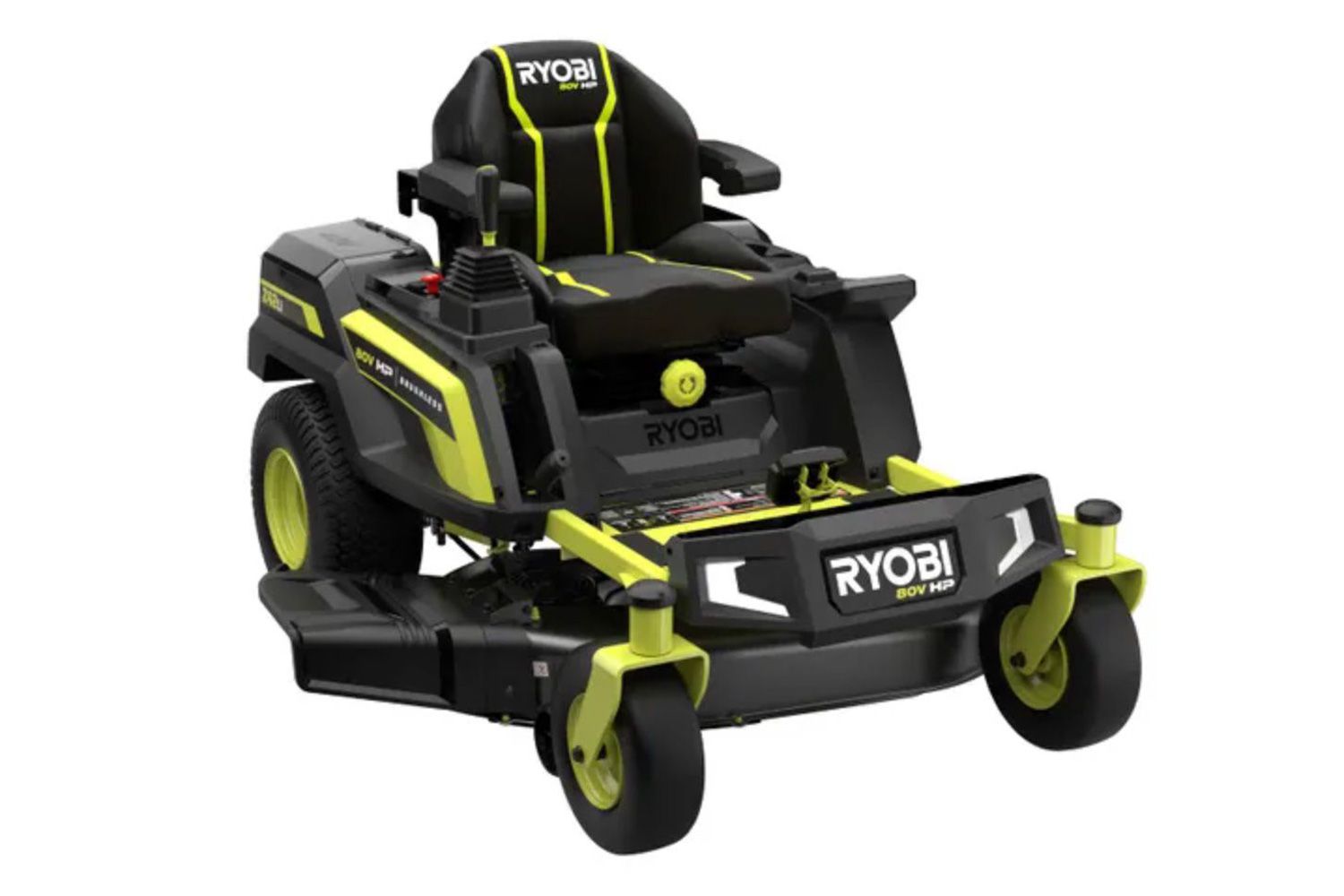 Ryobi 80V HP Brushless 42-Inch Battery Electric Cordless Zero Turn Riding Mower