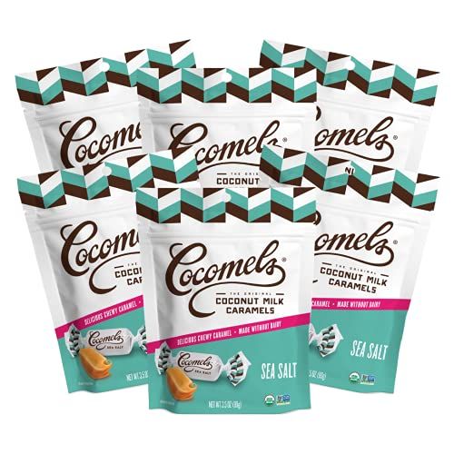 Sea Salt Coconut Milk Caramels (6 Pack)