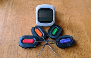 The Soraken Wireless comes with four, color-coded temperature...