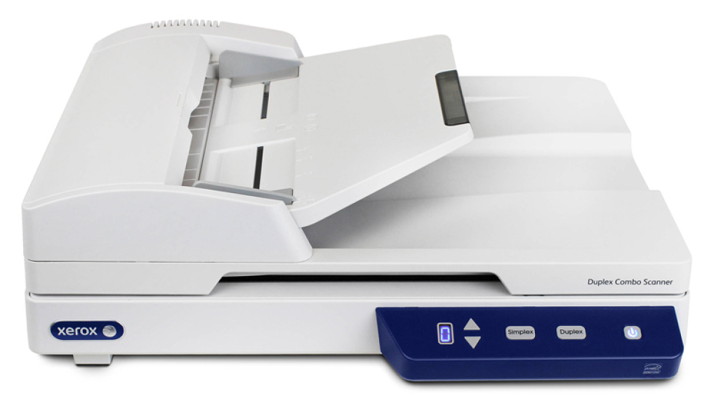 Xerox Duplex Combo Scanner, a combination flatbed scanner with an automatic document feeder