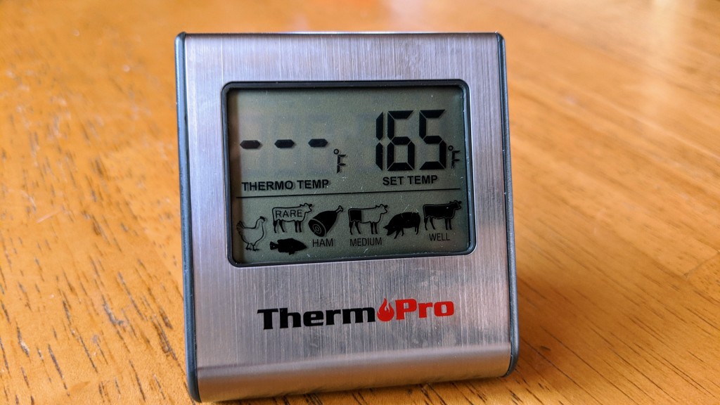 meat thermometer - we appreciated the visual cues for temperature settings on the...