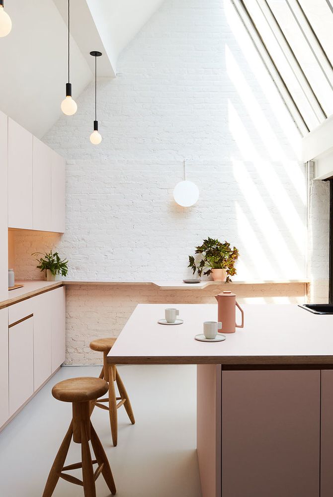 pink kitchen ideas